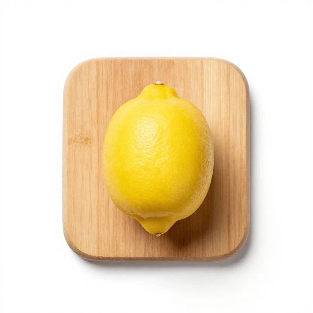 Citron isolated on a white background