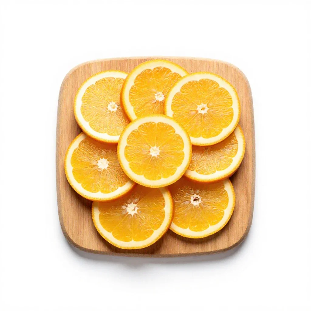 Citrus isolated on a white background