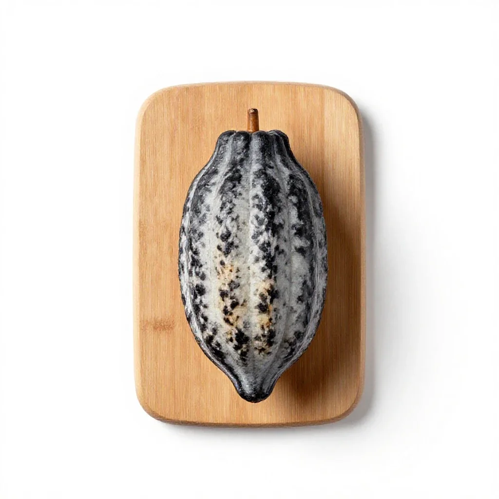 Cocoa plum isolated on a white background