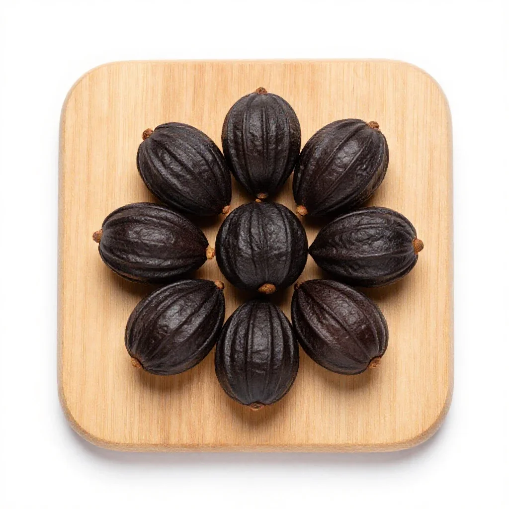 Cubeb isolated on a white background