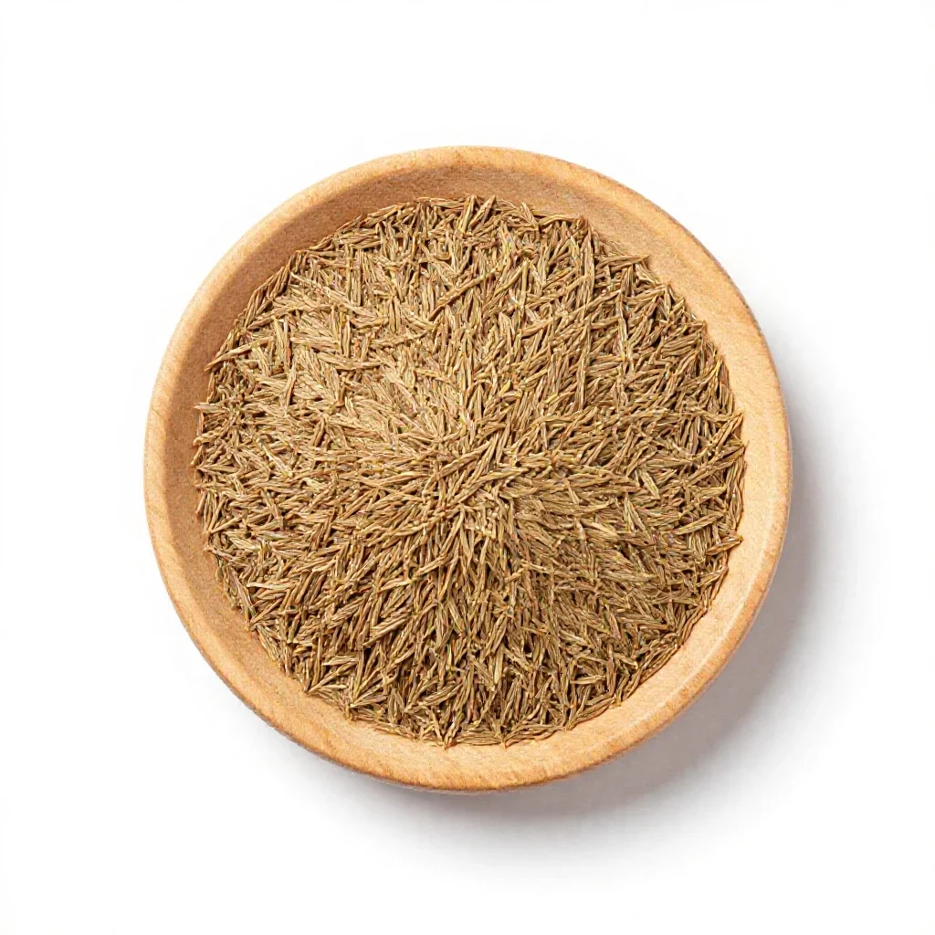 Cumin isolated on a white background
