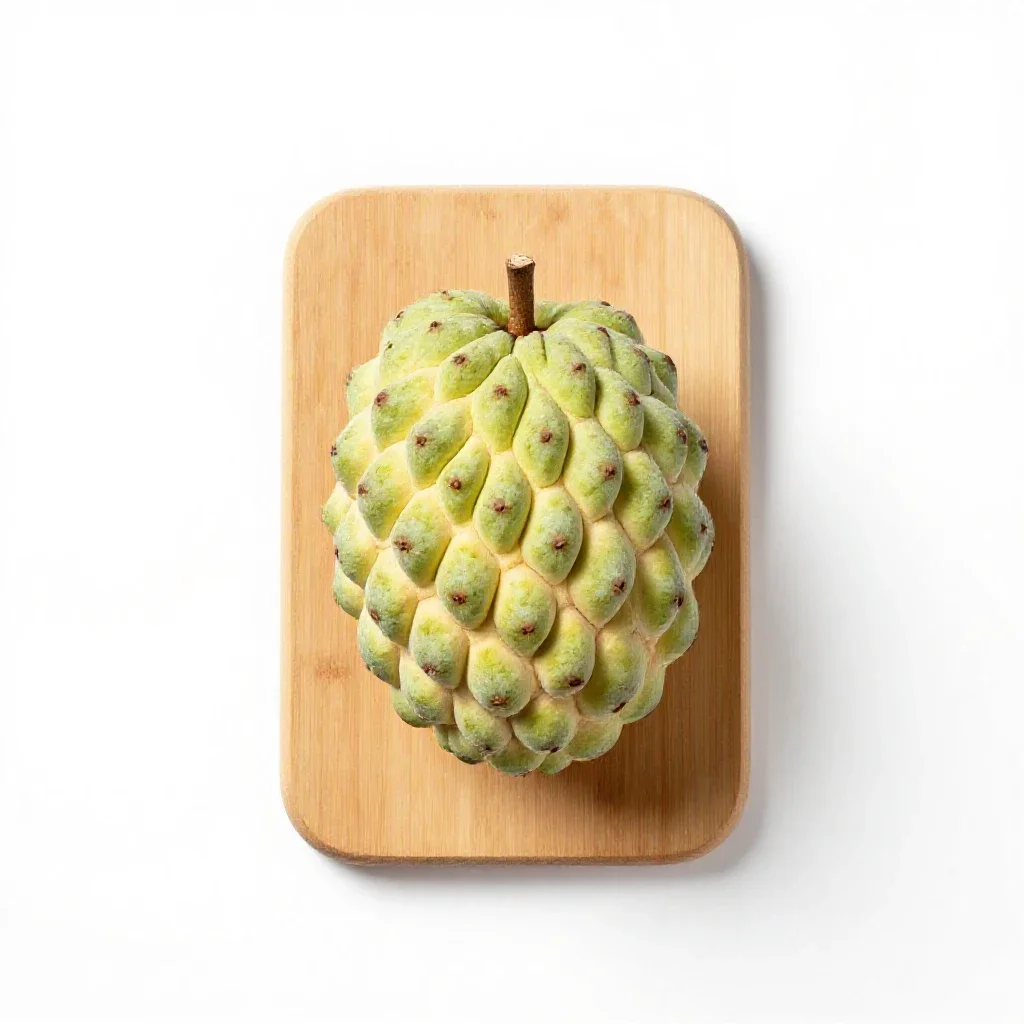 Custard apple isolated on a white background