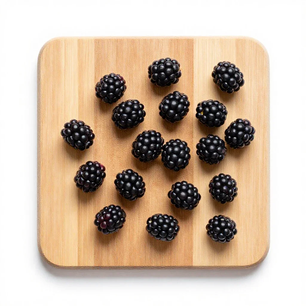 Dewberry isolated on a white background