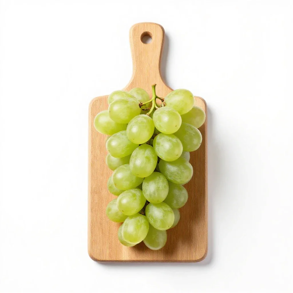 Fox grape isolated on a white background