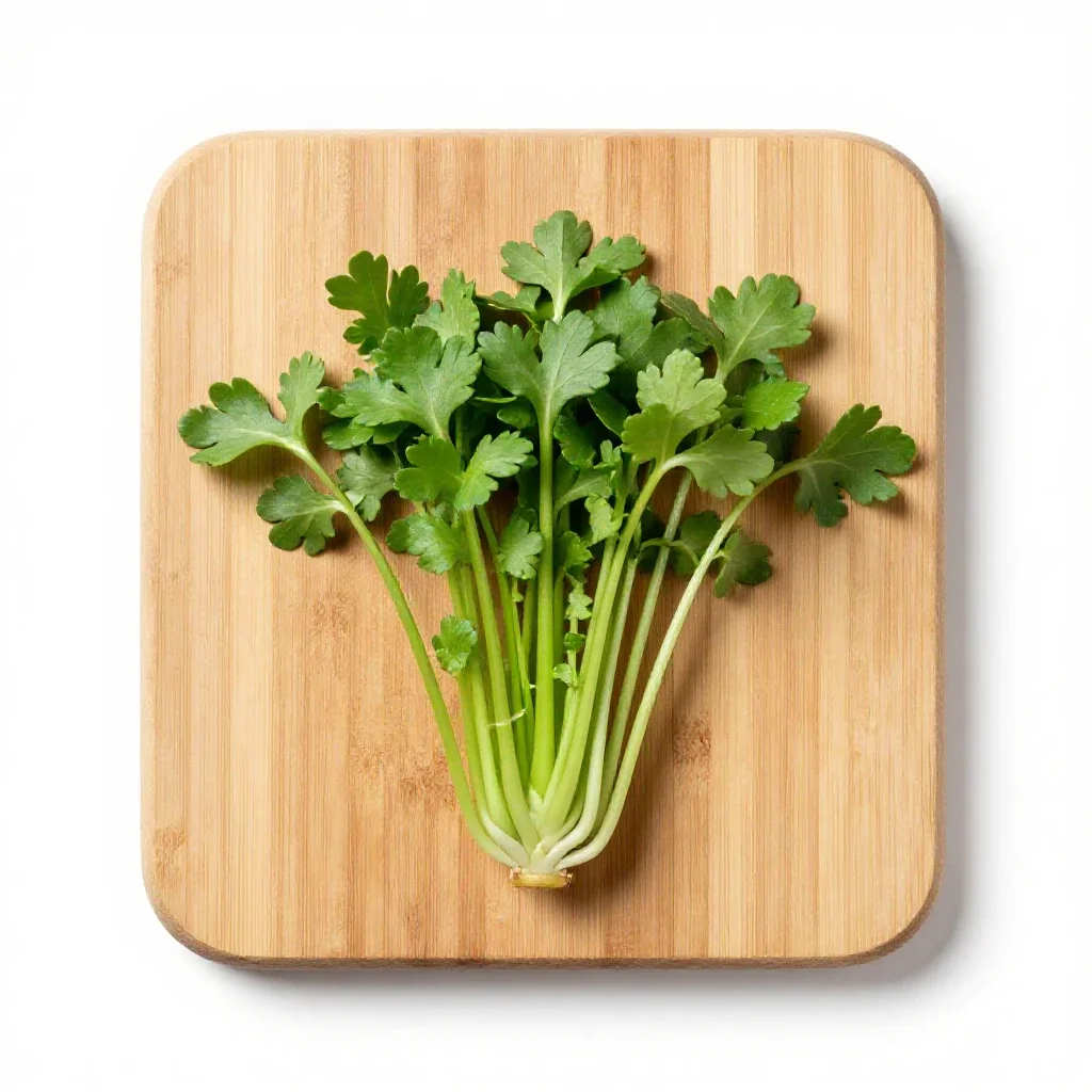 Garden cress isolated on a white background