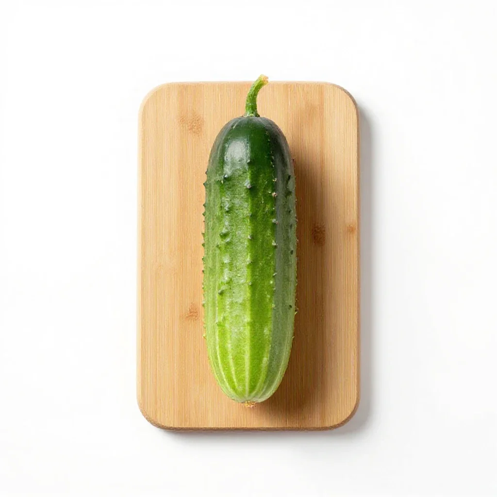 Gherkin isolated on a white background