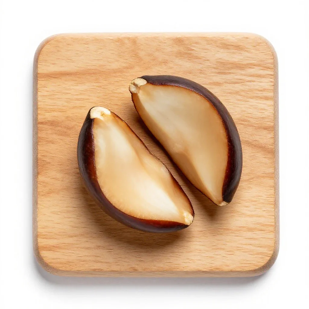 Grugru nut isolated on a white background