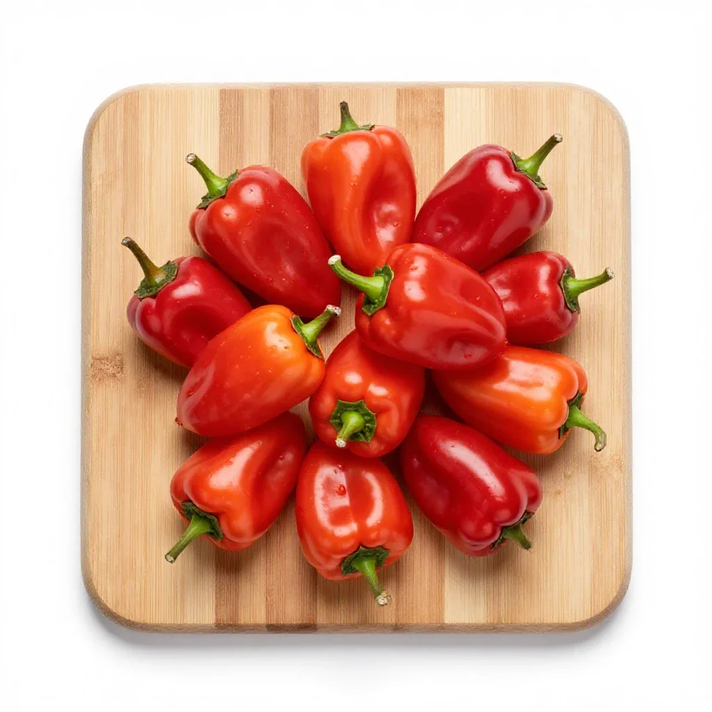 Hot pepper isolated on a white background