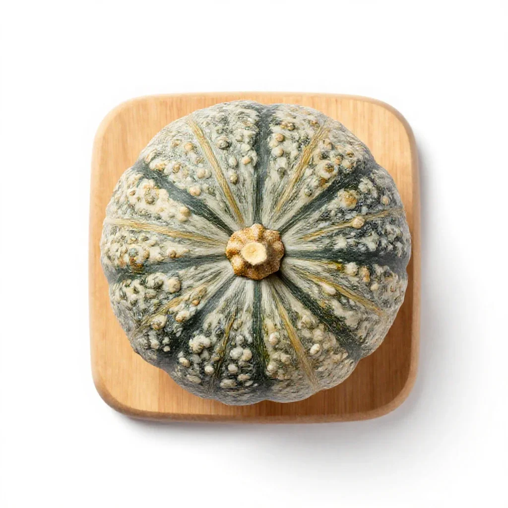 Hubbard squash isolated on a white background