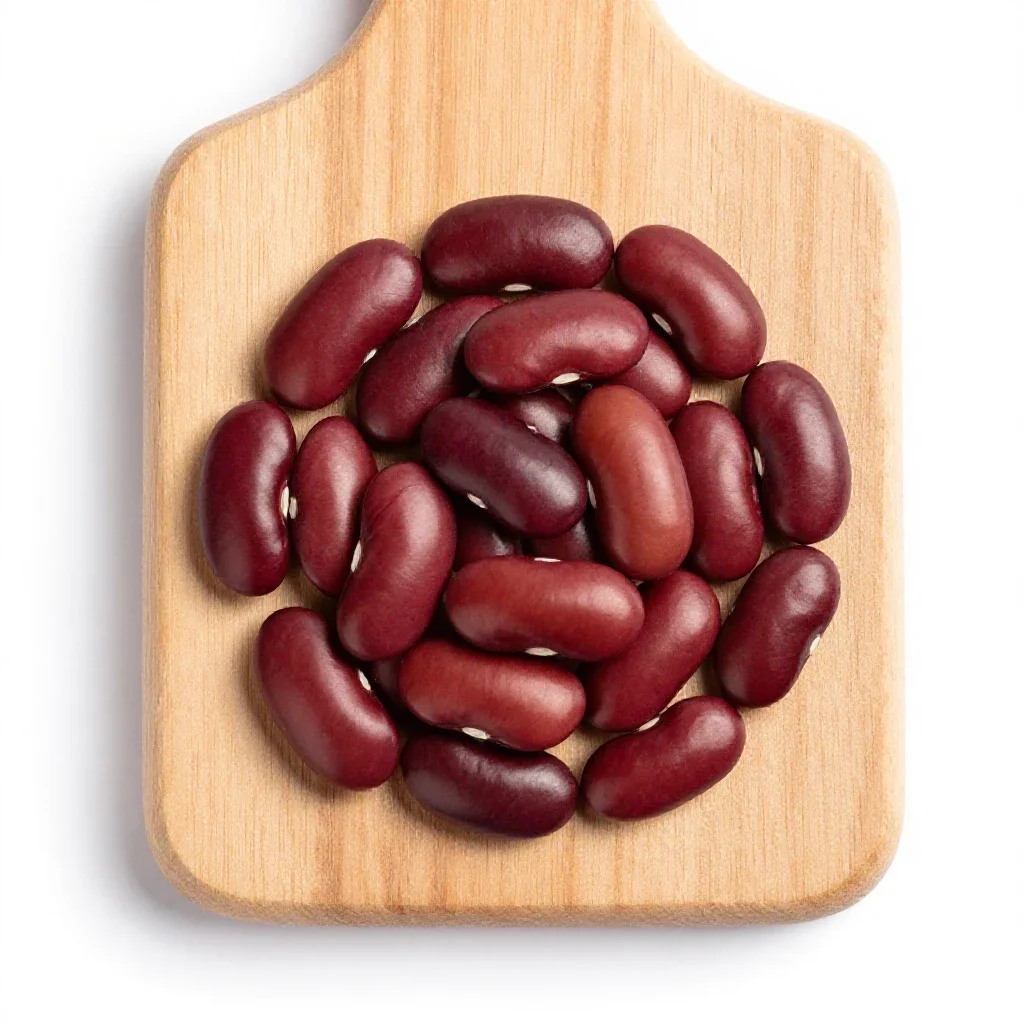 Kidney bean isolated on a white background