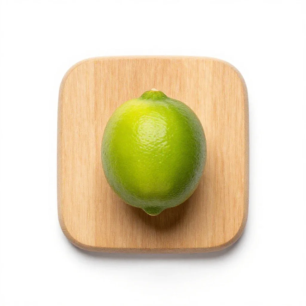 Lime isolated on a white background