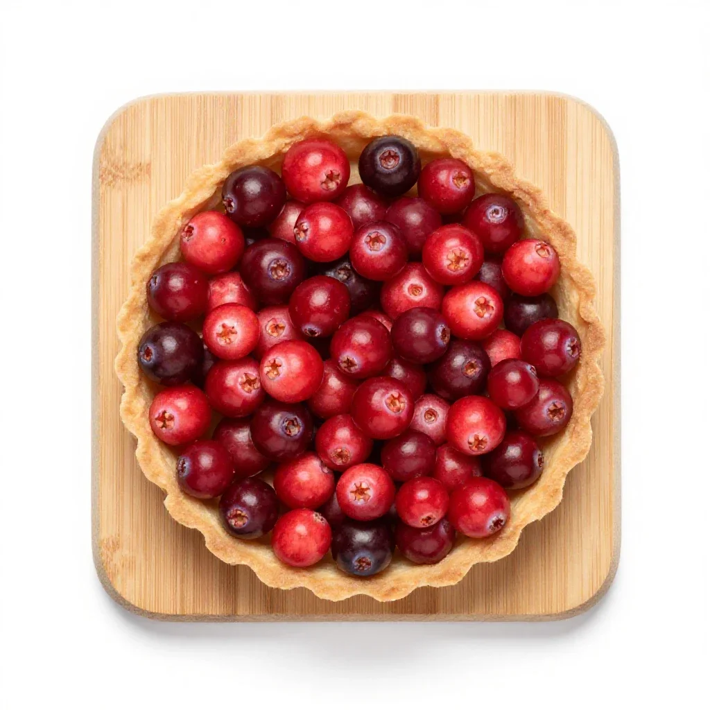 Lingonberry isolated on a white background