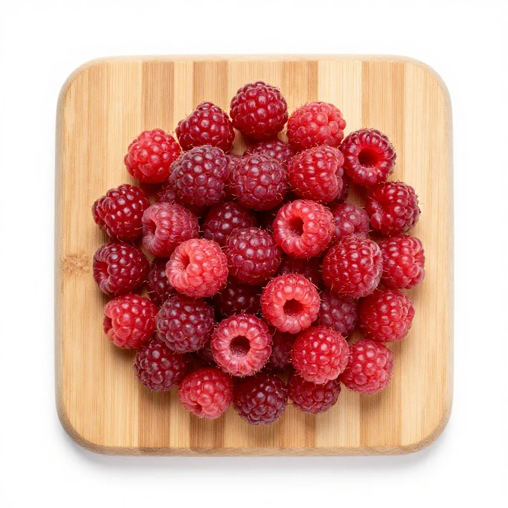 Loganberry isolated on a white background