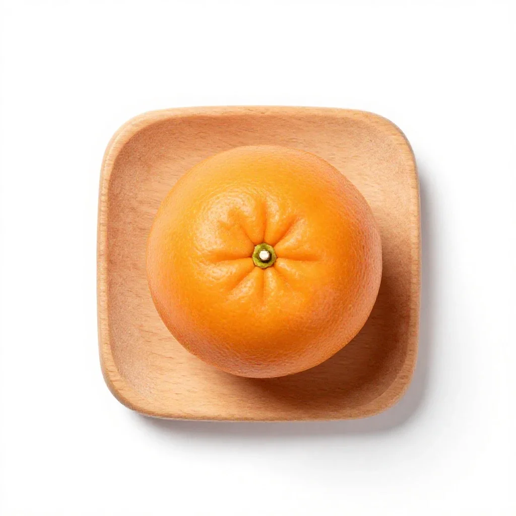 Mandarin isolated on a white background