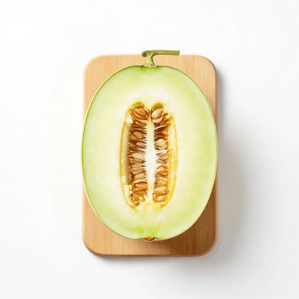 Melon isolated on a white background