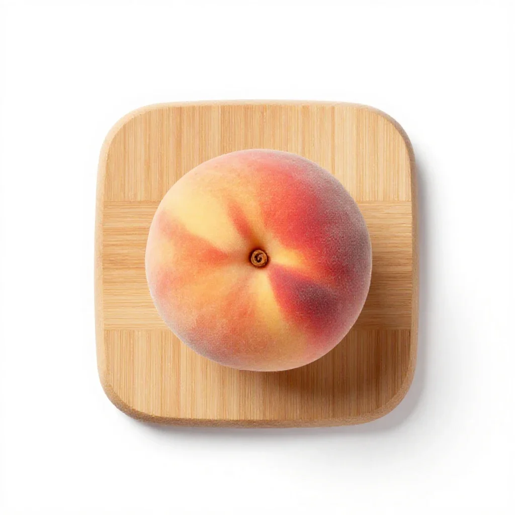 Nectarine isolated on a white background