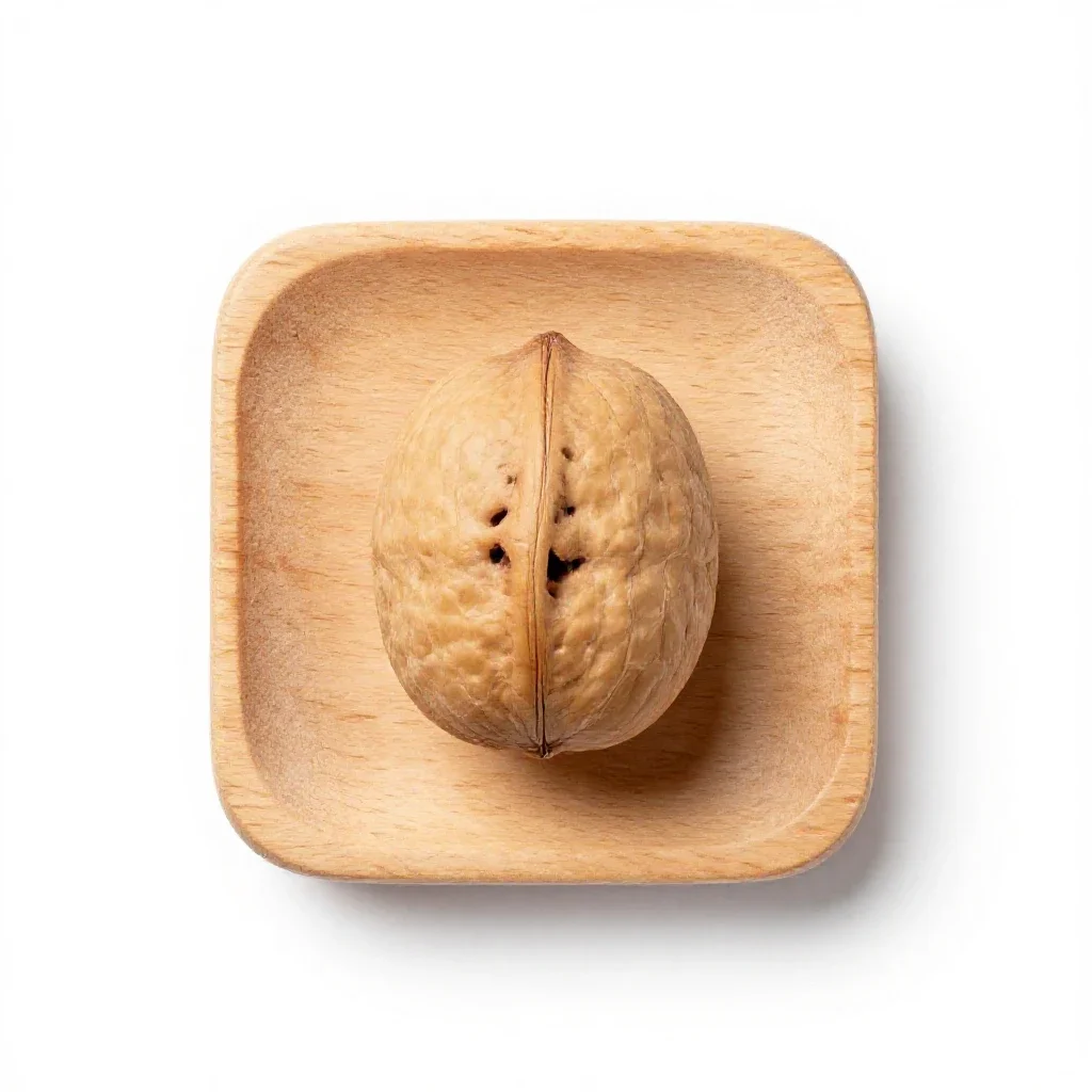 Nut isolated on a white background