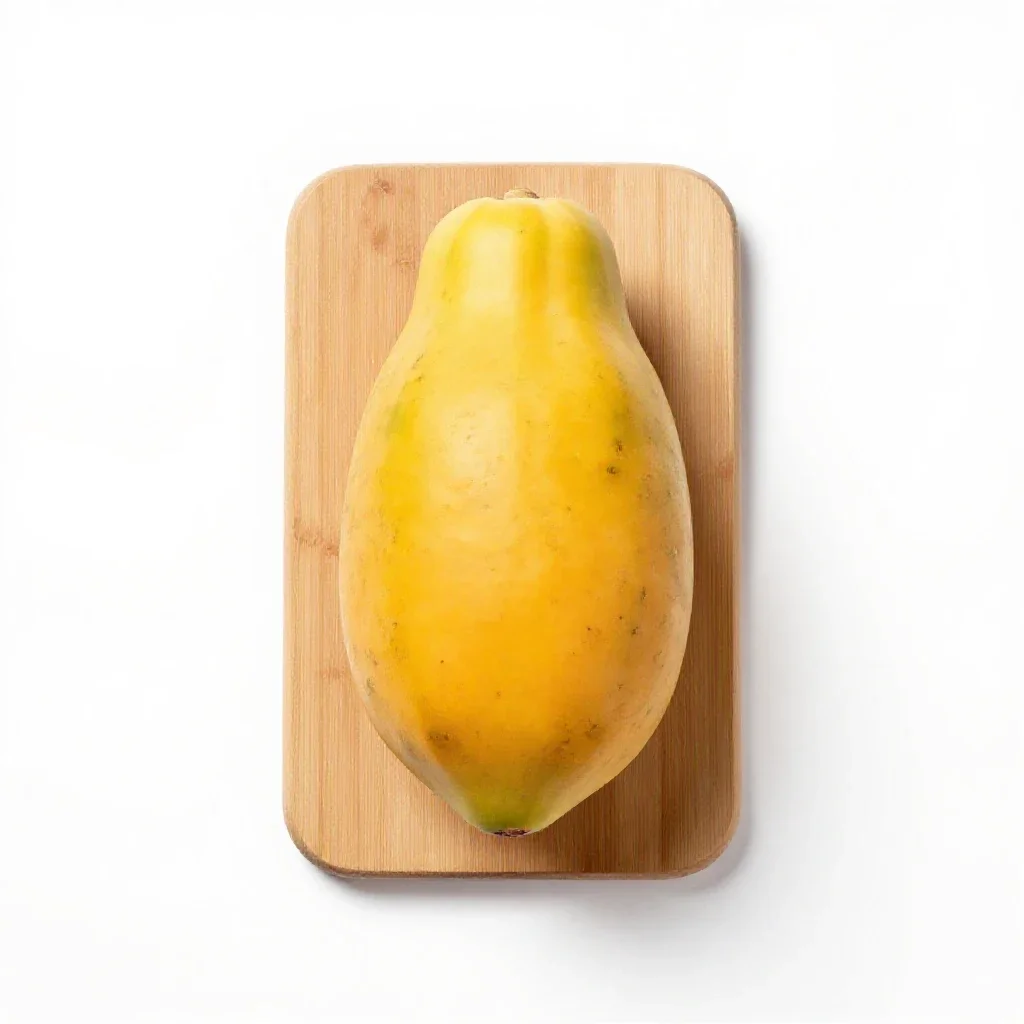 Papaya isolated on a white background