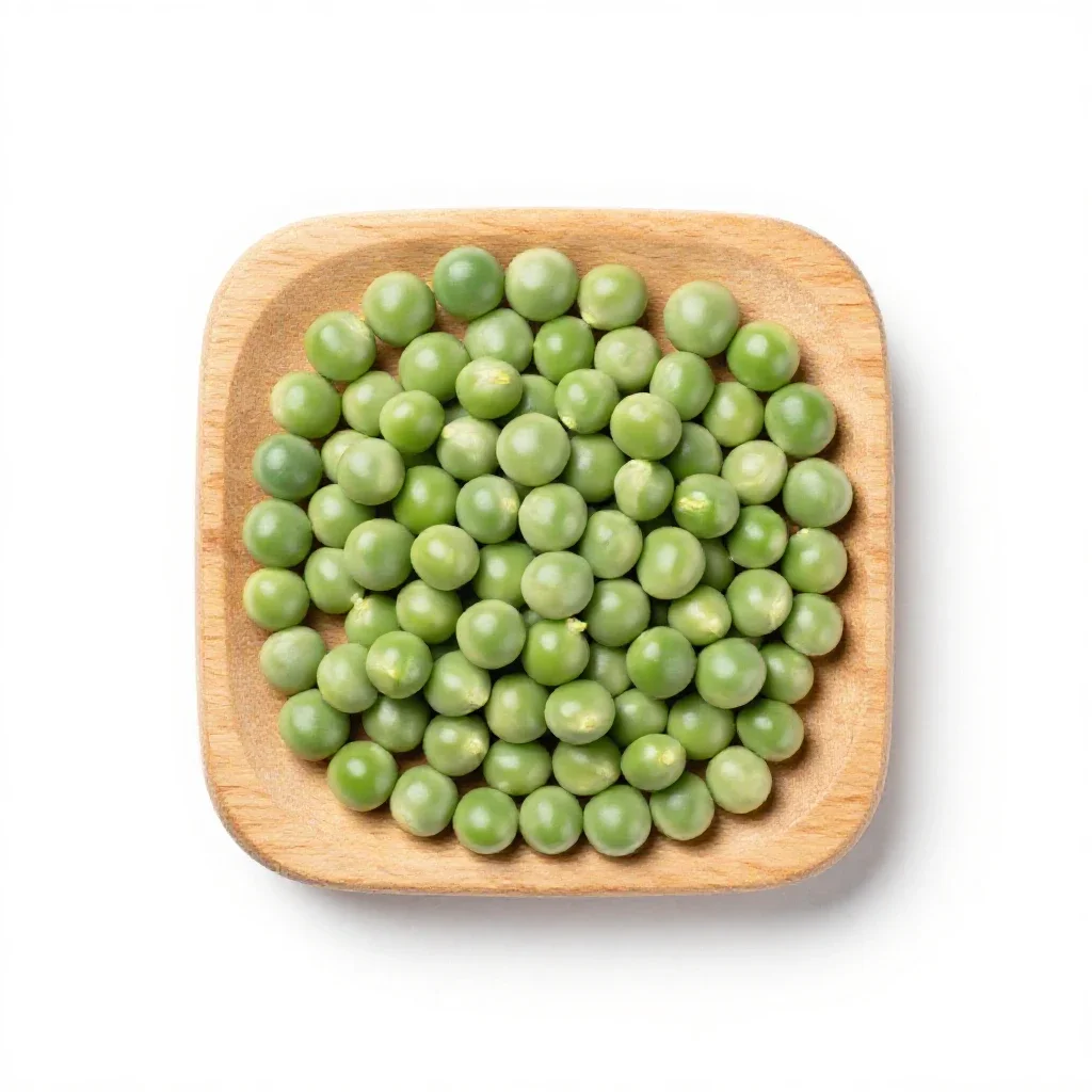 Pea isolated on a white background