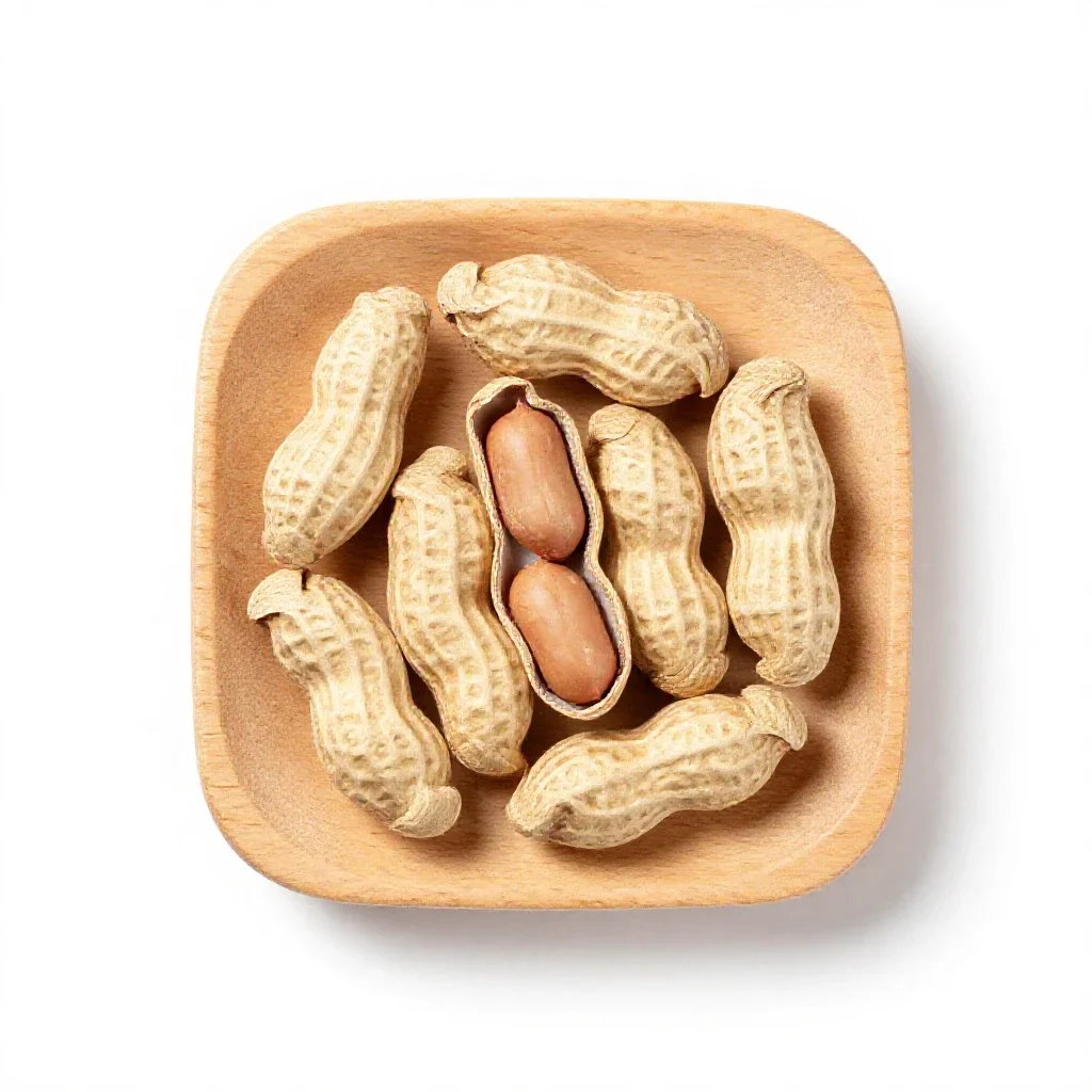 Peanut isolated on a white background