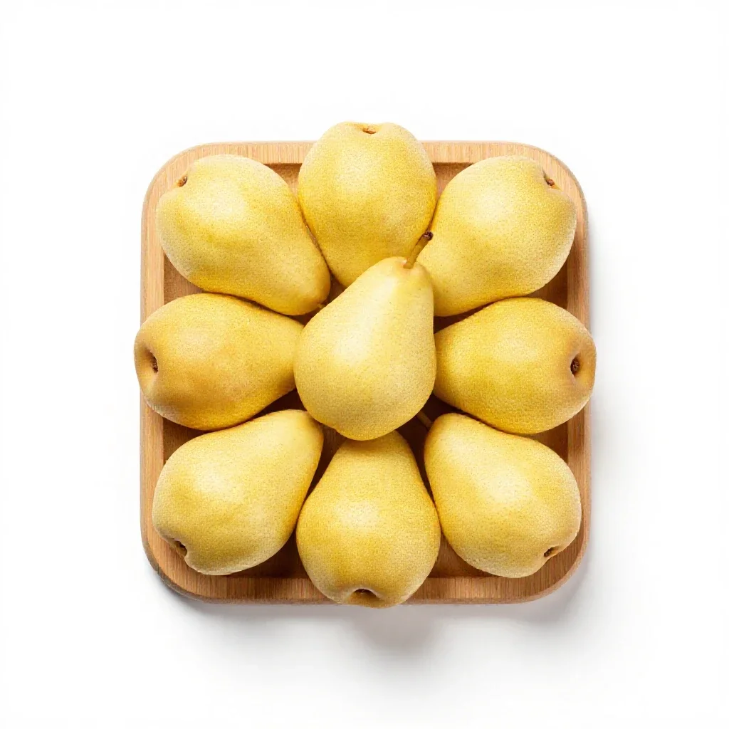 Pear isolated on a white background