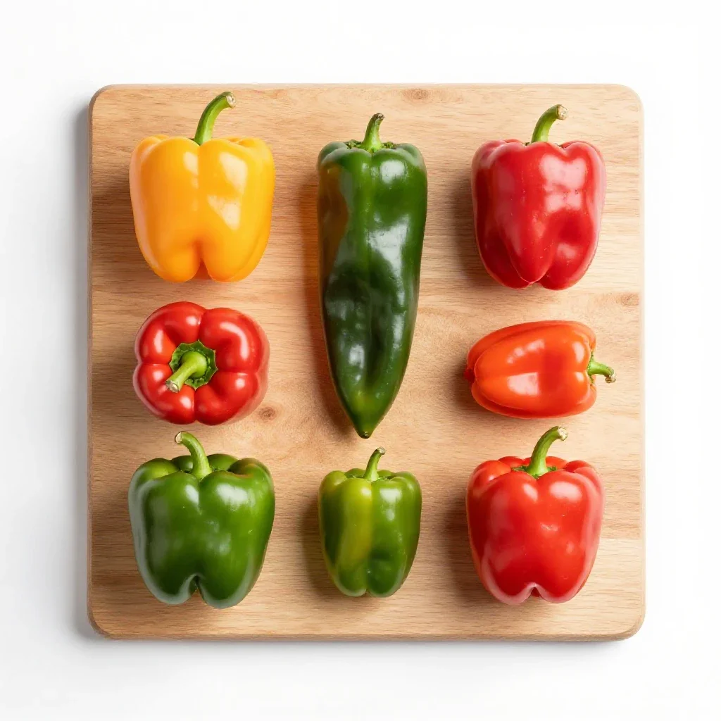 Pepper isolated on a white background