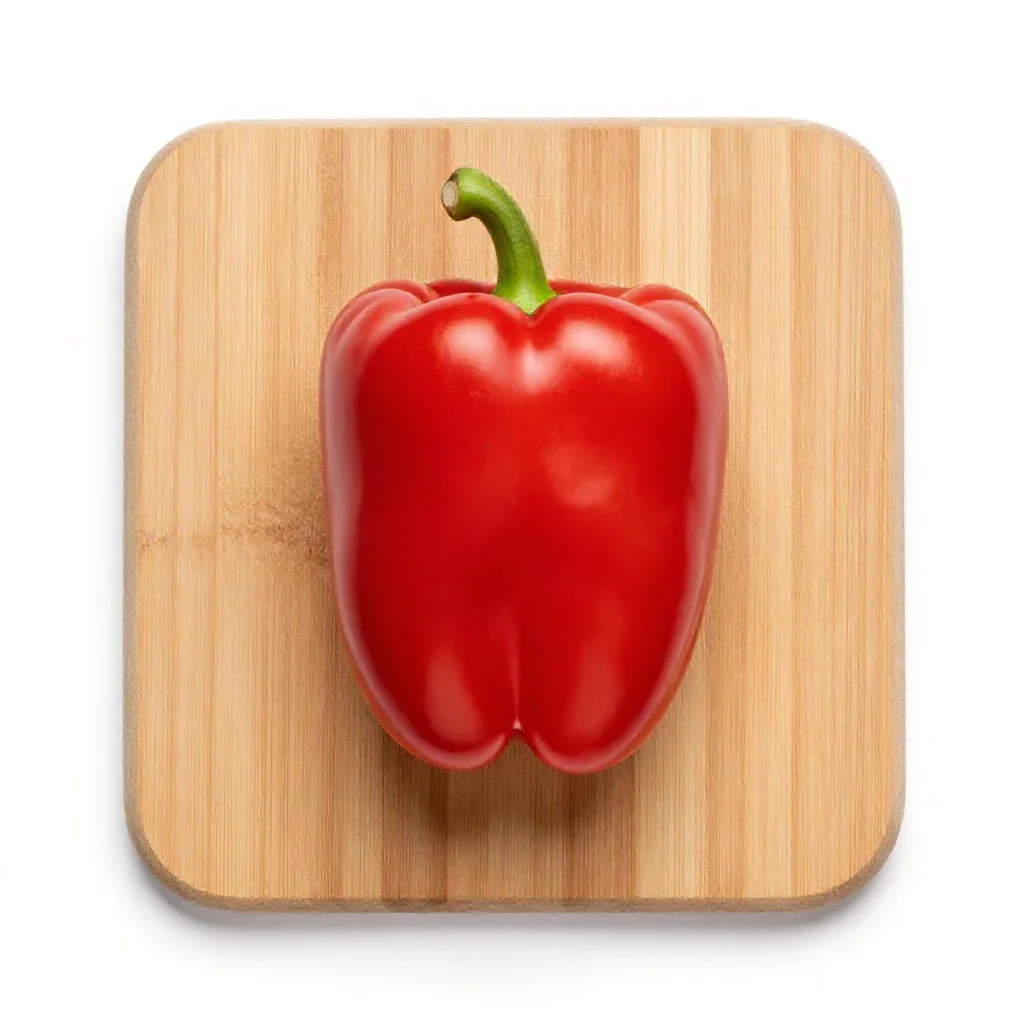 Pimento isolated on a white background