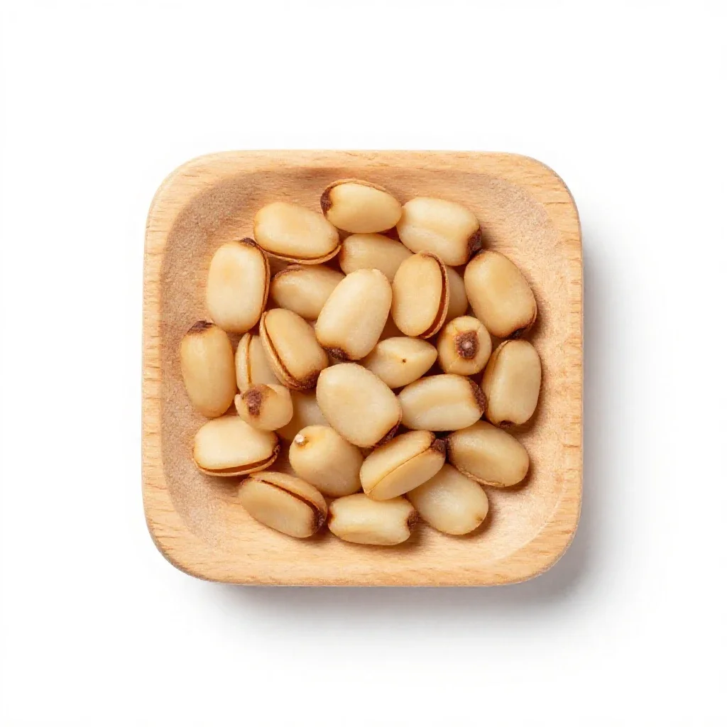 Pine nut isolated on a white background