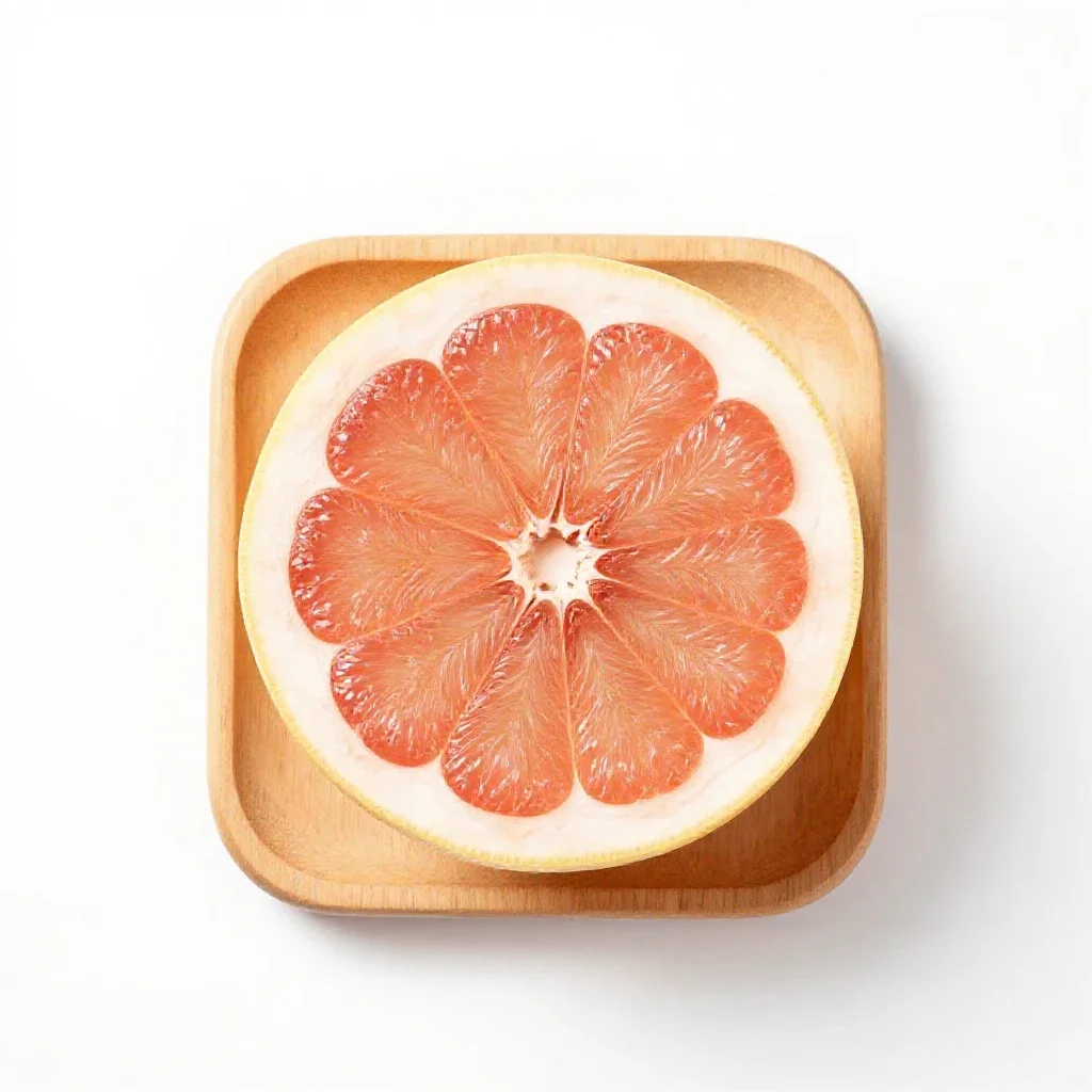 Pomelo isolated on a white background