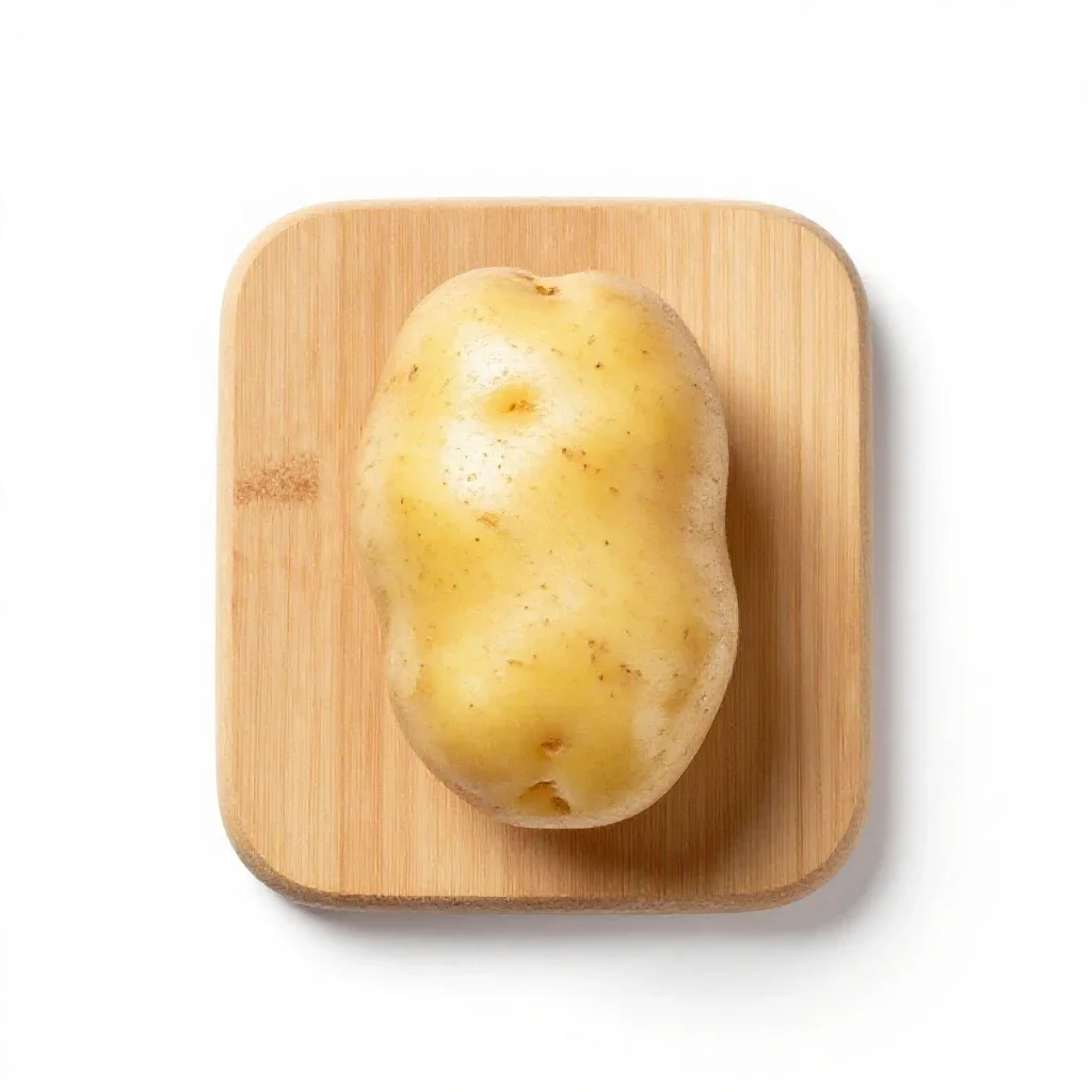 Potato isolated on a white background