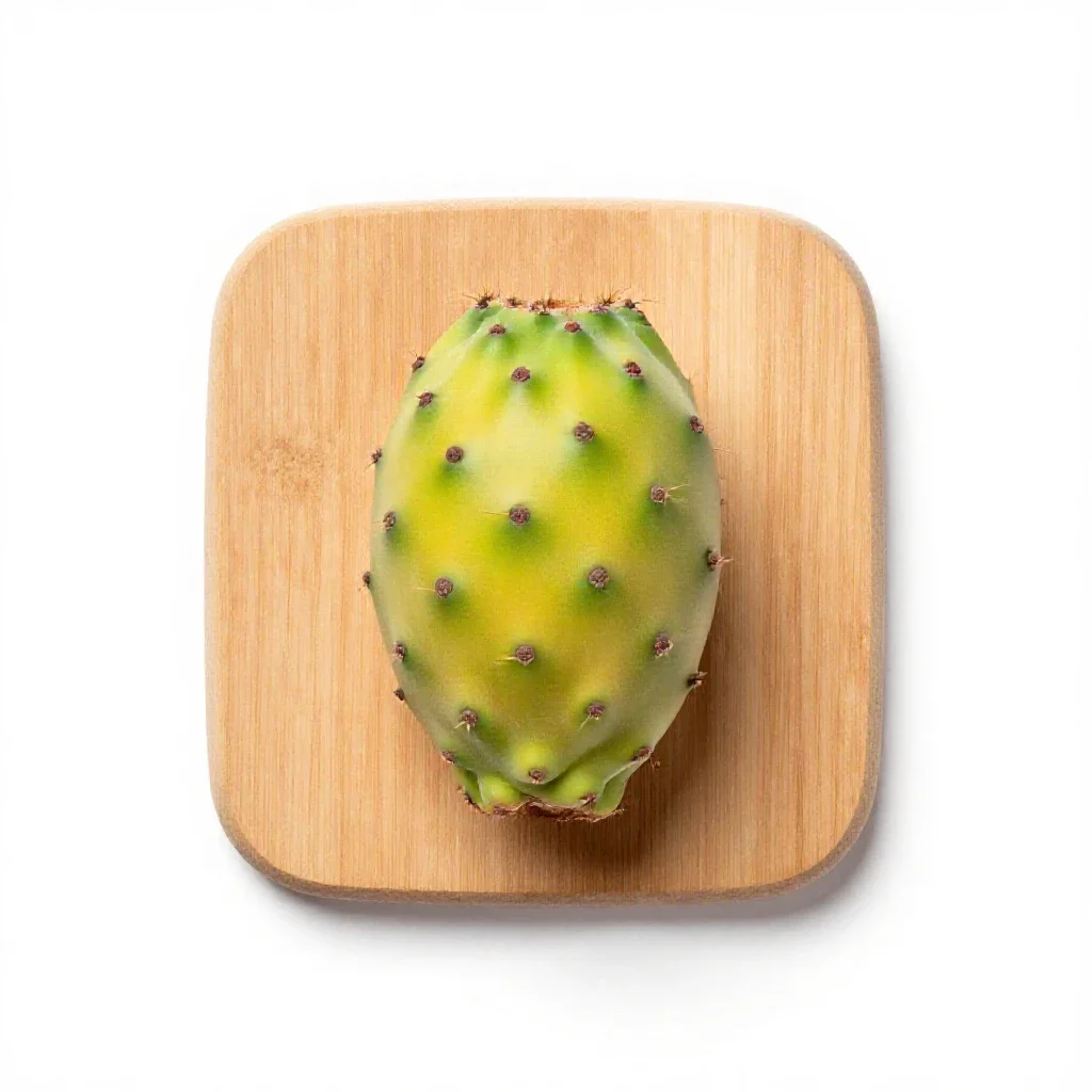 Prickly pear isolated on a white background