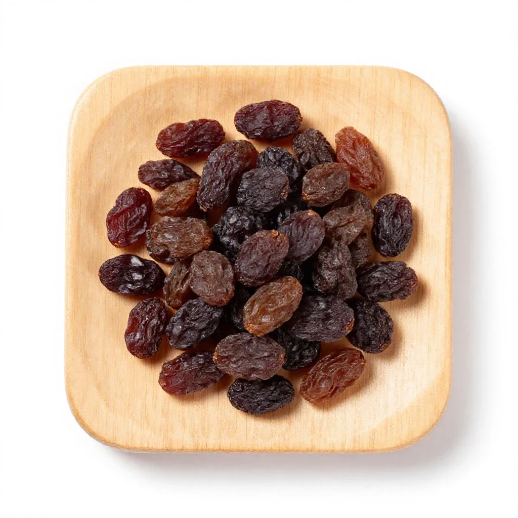 Raisin isolated on a white background
