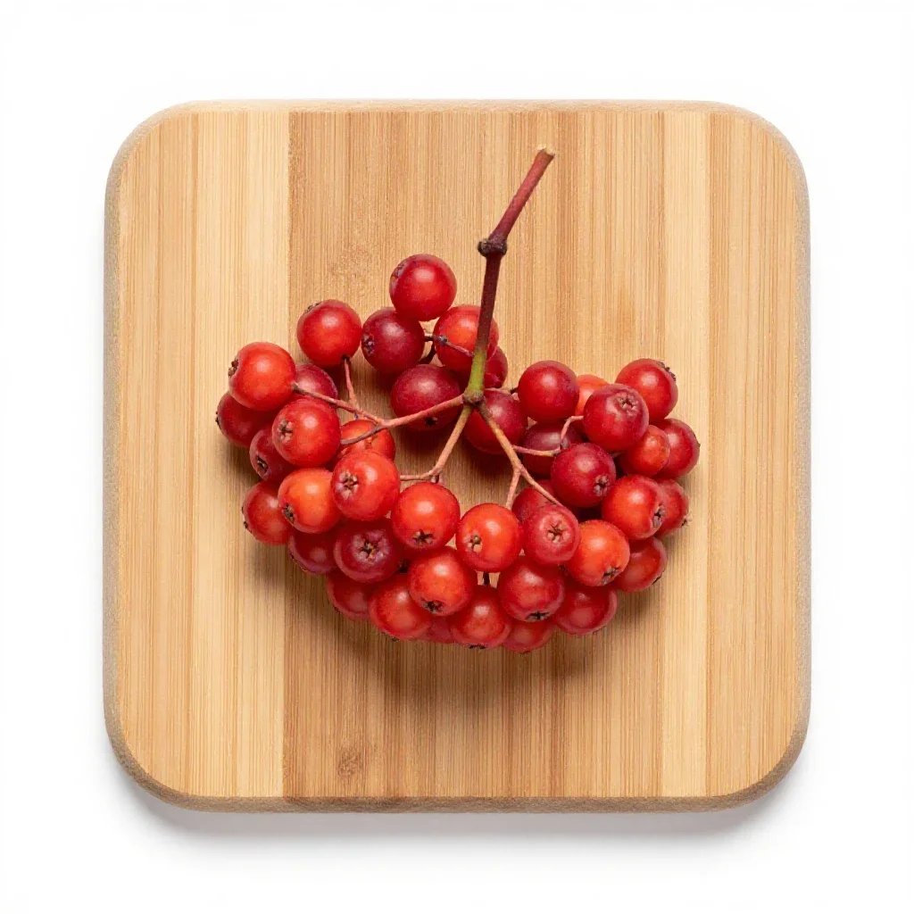 Rowanberry isolated on a white background