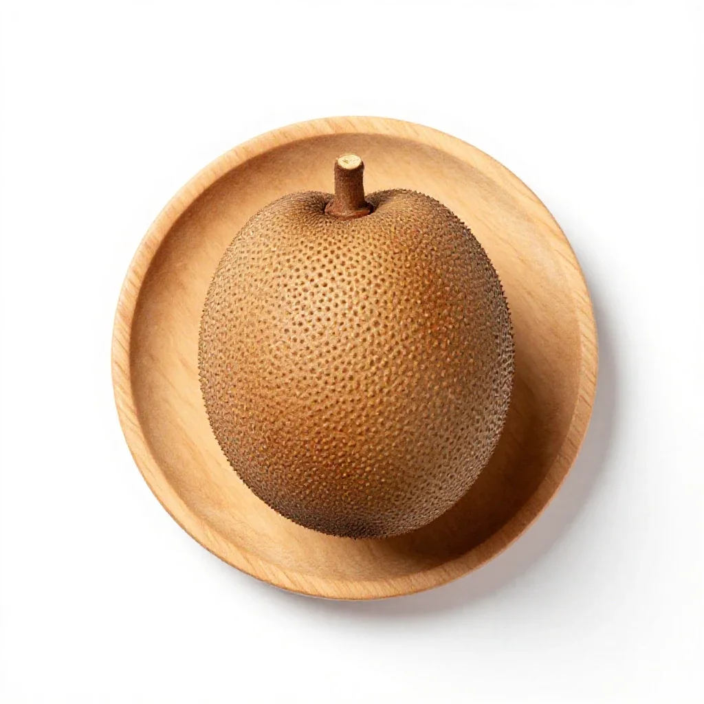 Sapodilla isolated on a white background