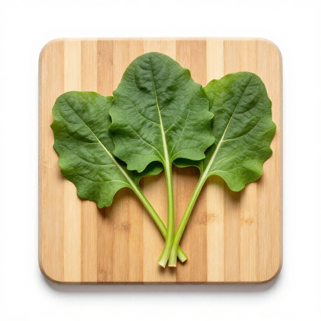 Sorrel isolated on a white background