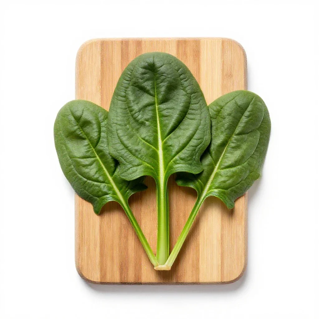 Spinach isolated on a white background
