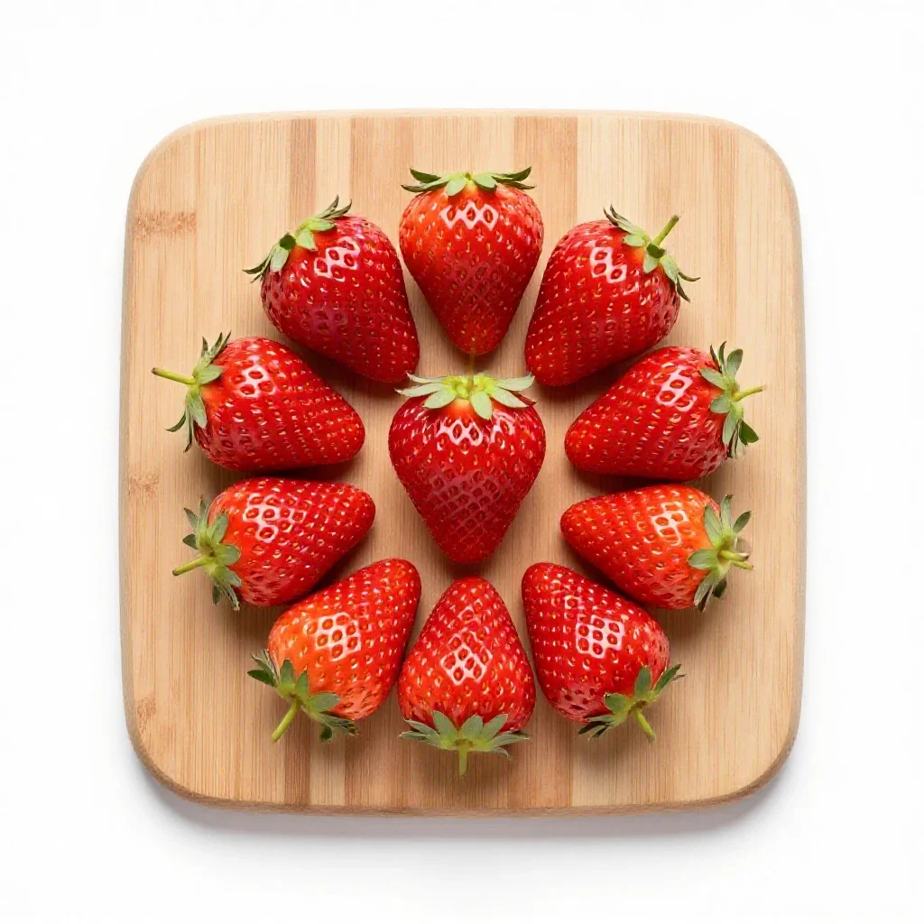 Strawberry isolated on a white background