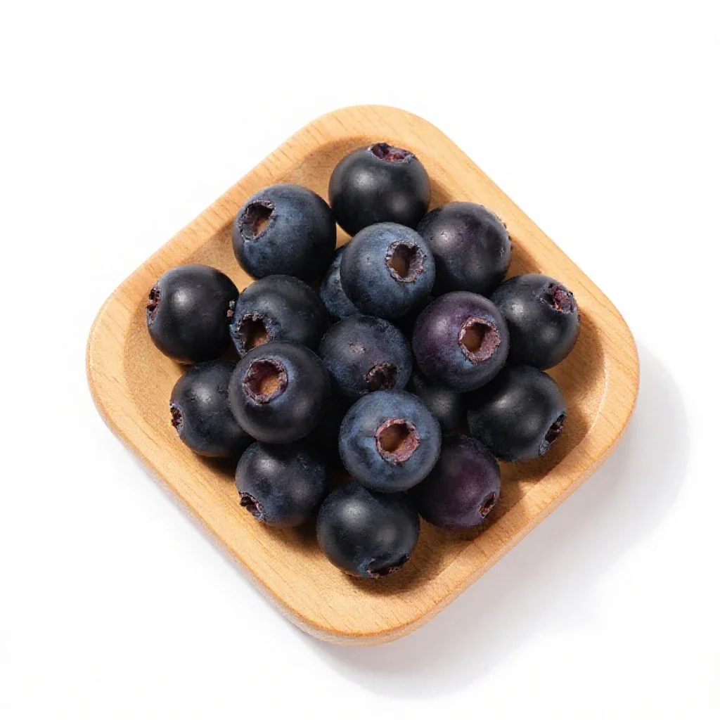 Sugarberry isolated on a white background