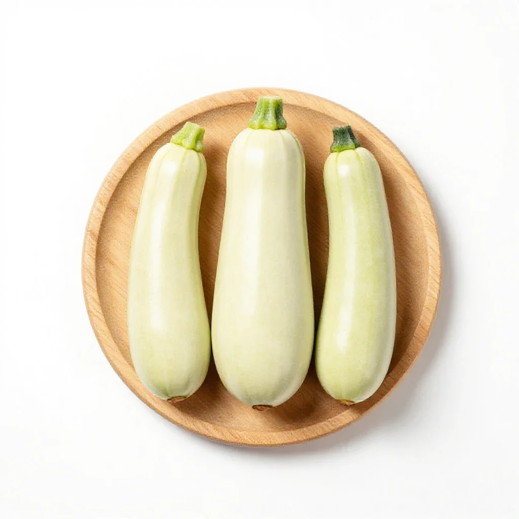 Summer squash isolated on a white background
