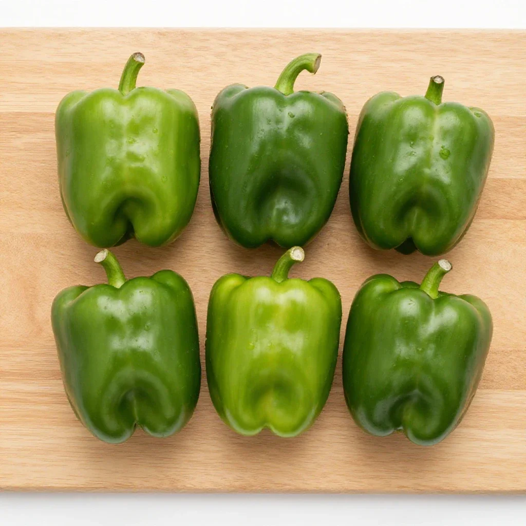Sweet pepper isolated on a white background