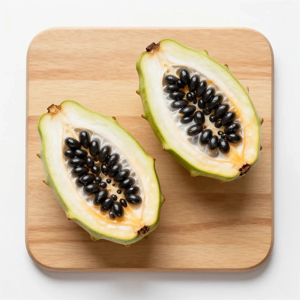Sweetsop isolated on a white background