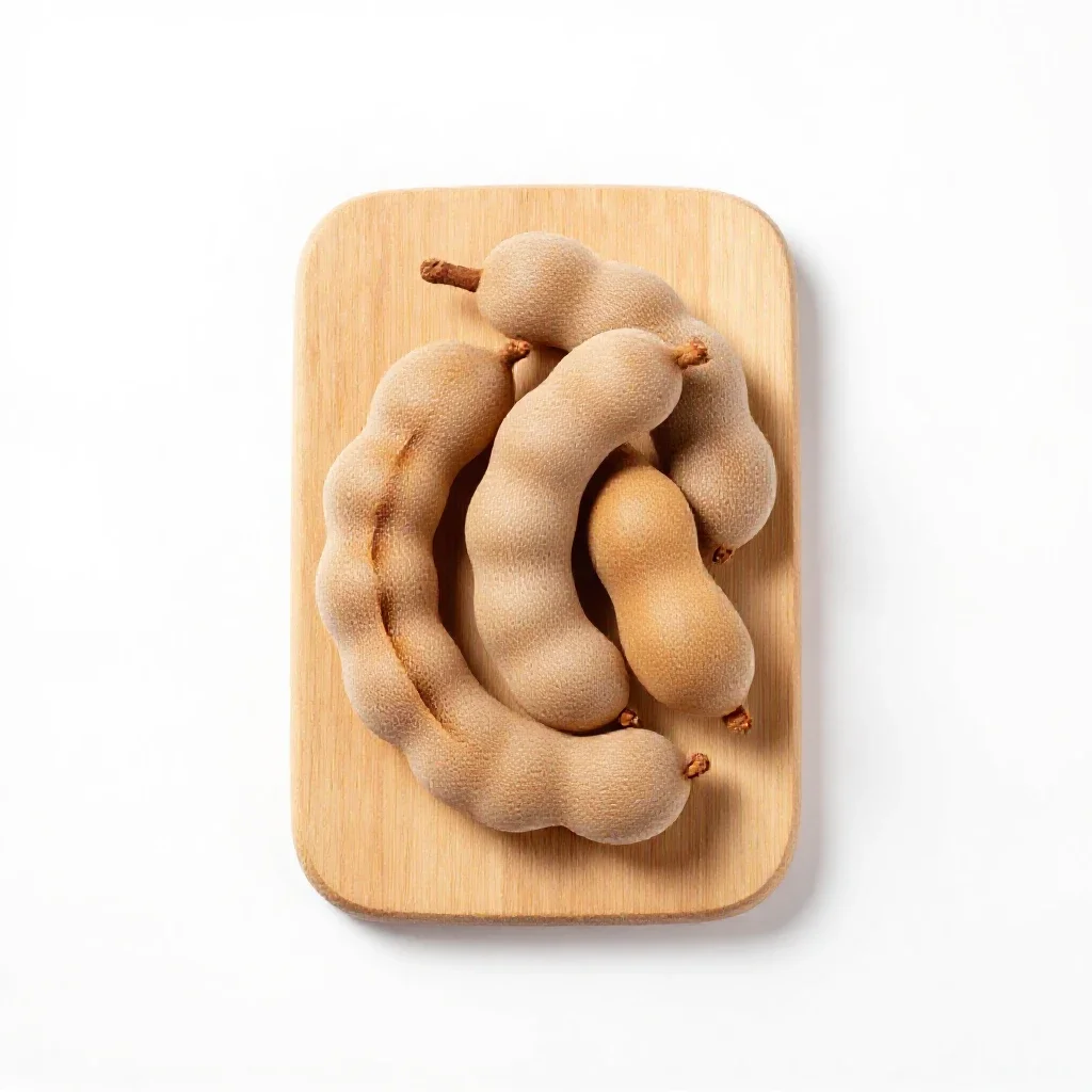 Tamarind isolated on a white background