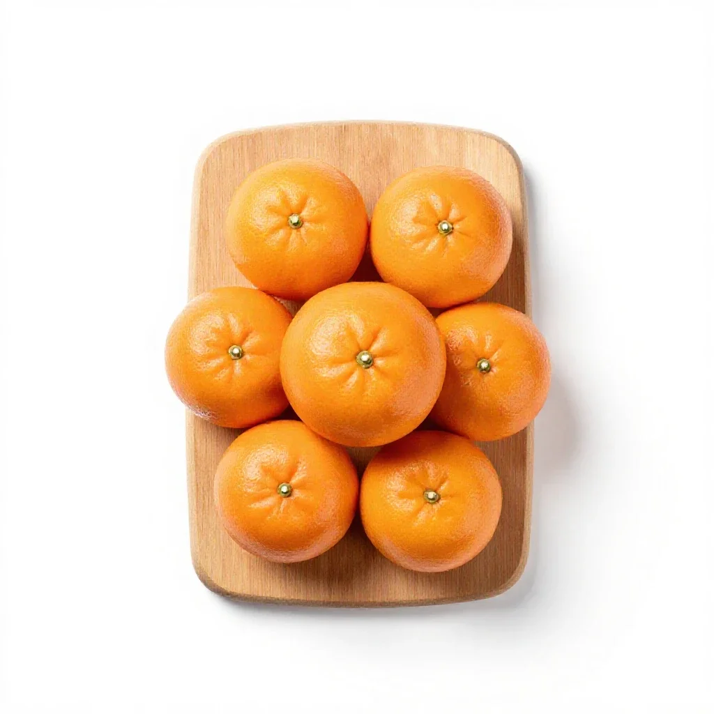 Tangerine isolated on a white background