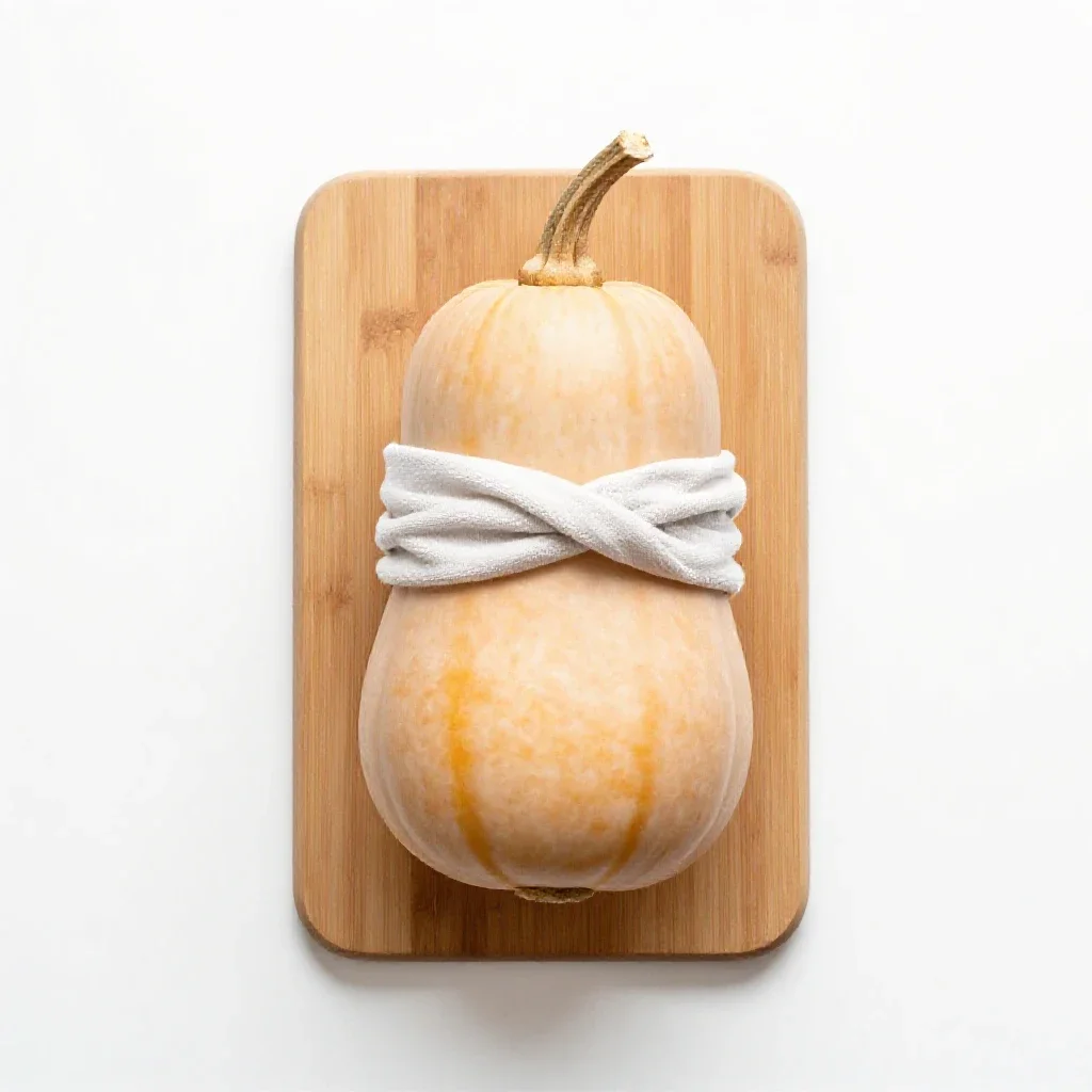 Turban squash isolated on a white background