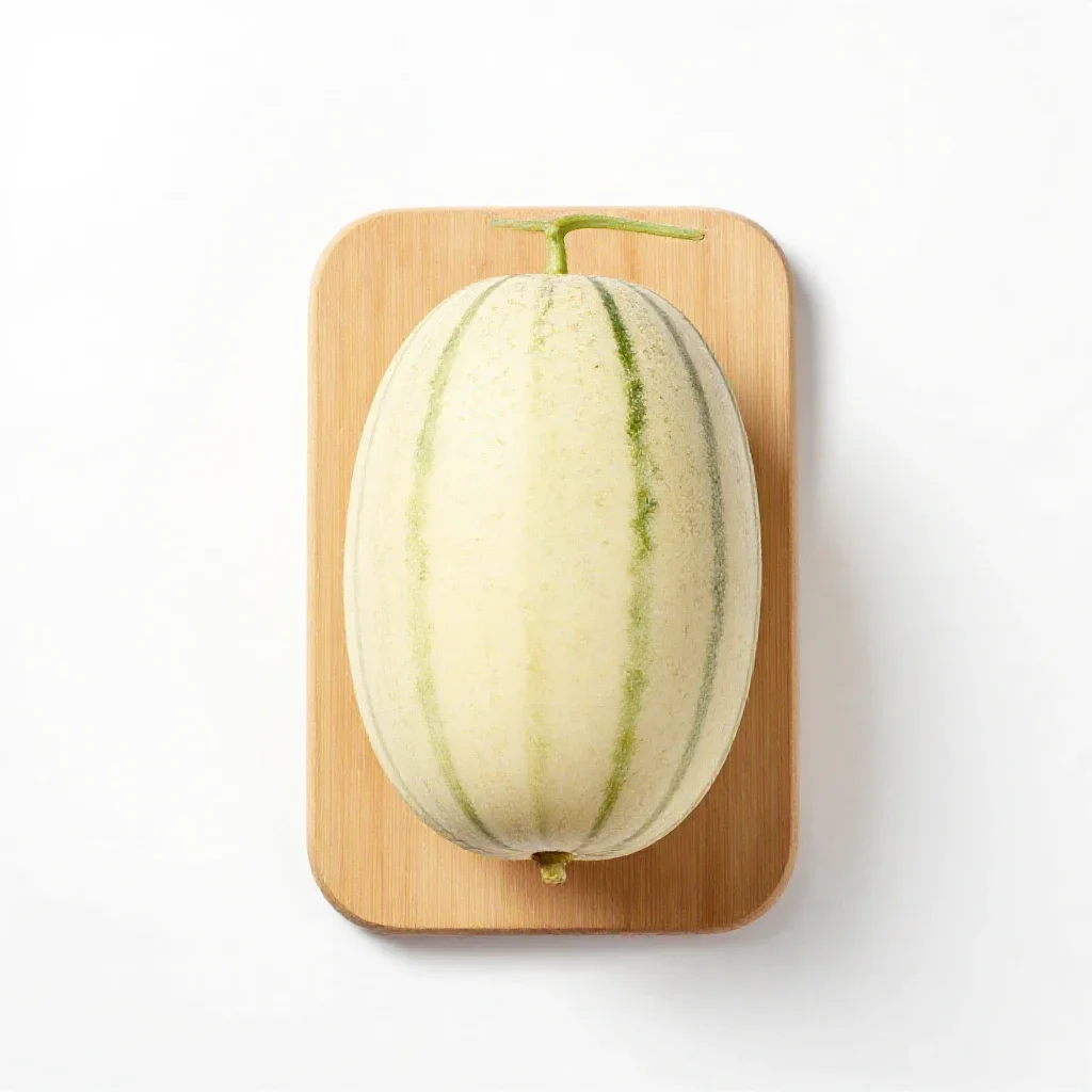 Winter melon isolated on a white background