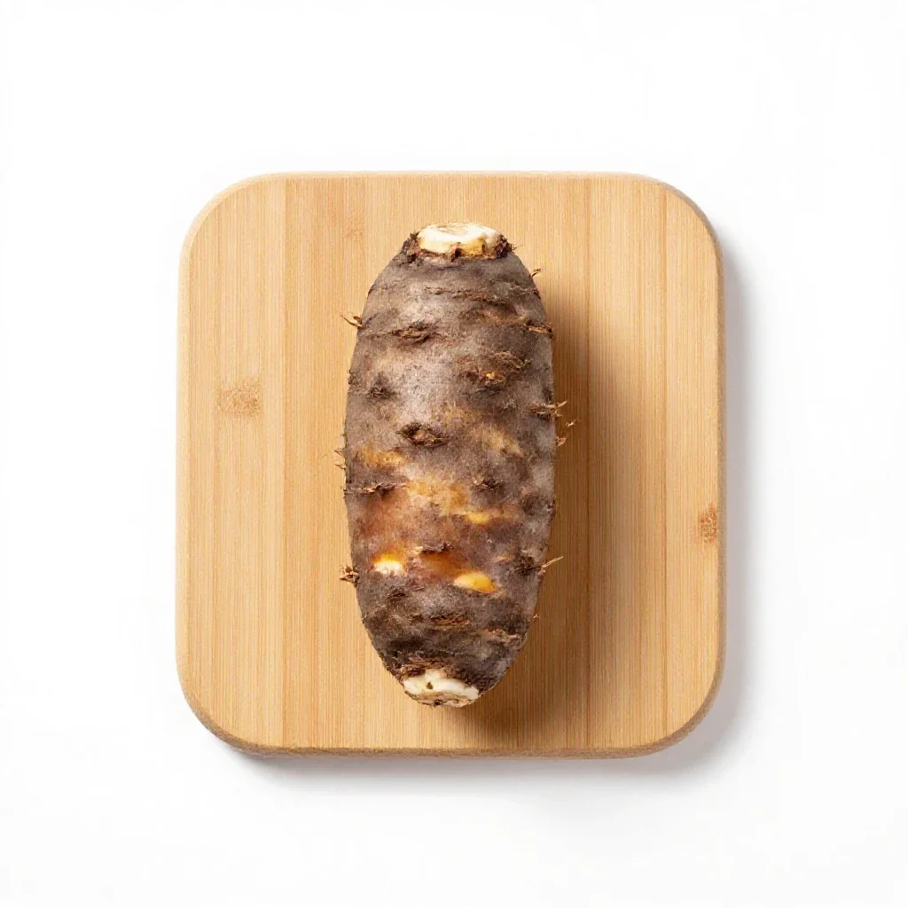 Yam isolated on a white background