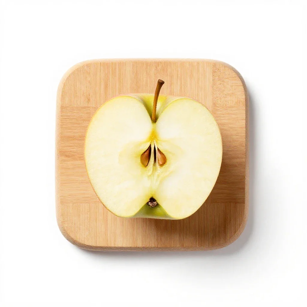 Apple isolated on a white background