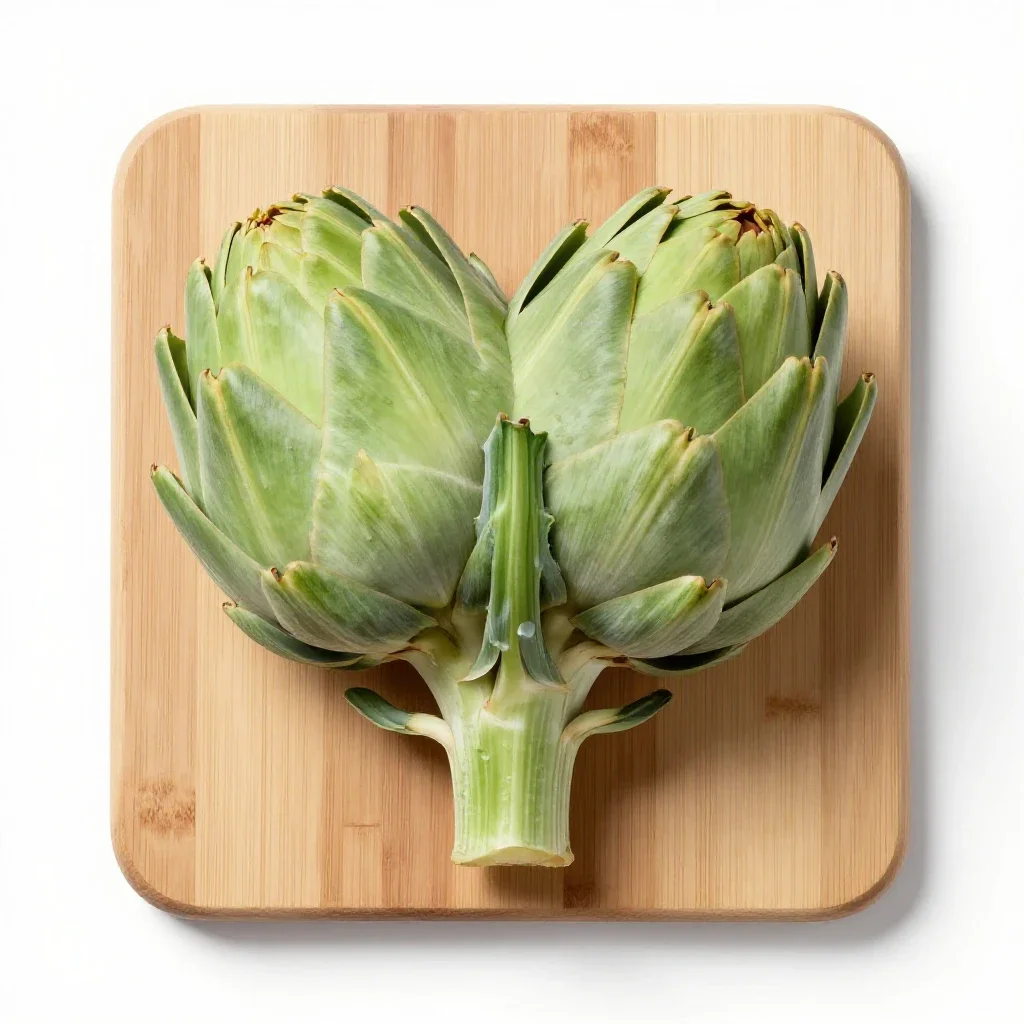 Artichoke isolated on a white background