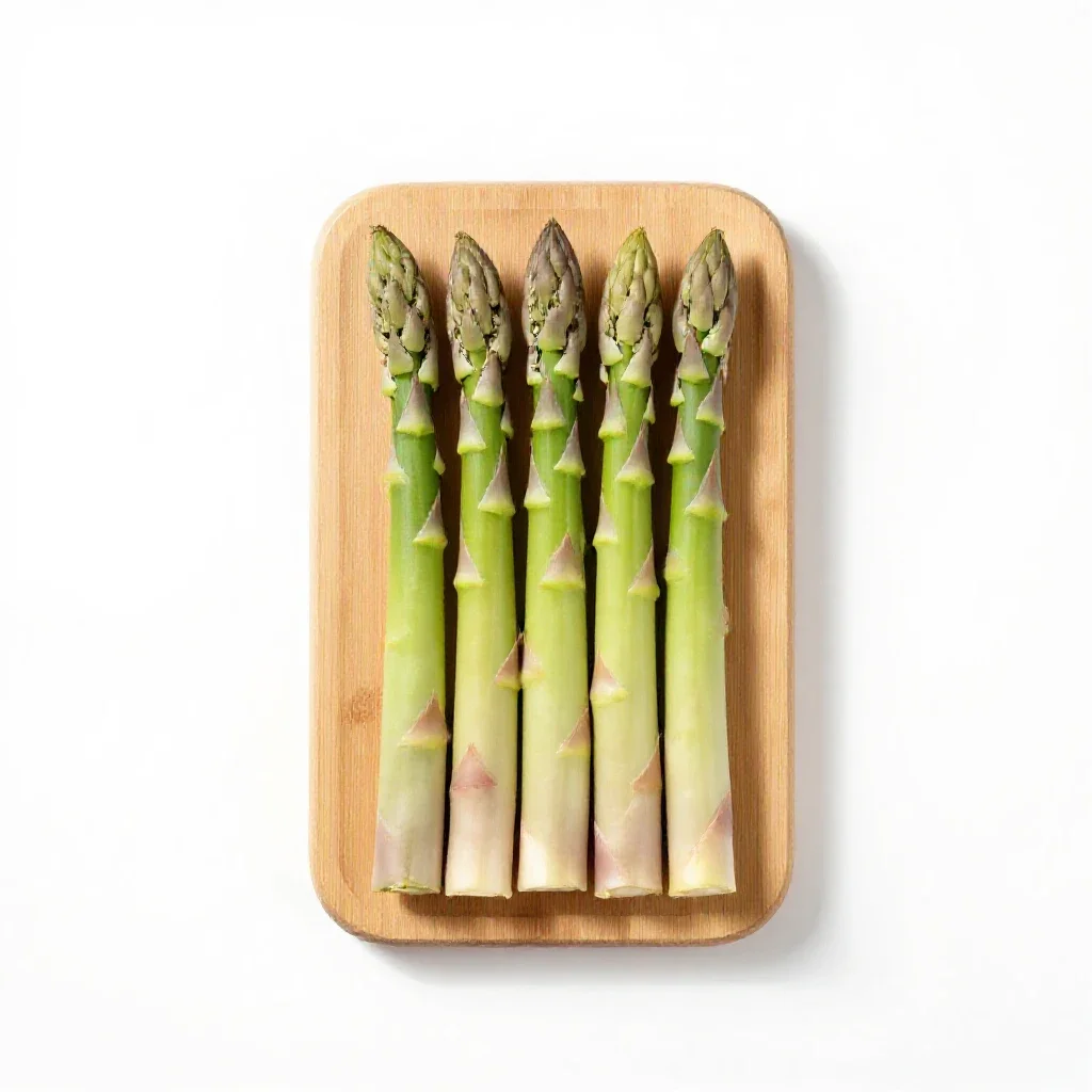 Asparagus isolated on a white background