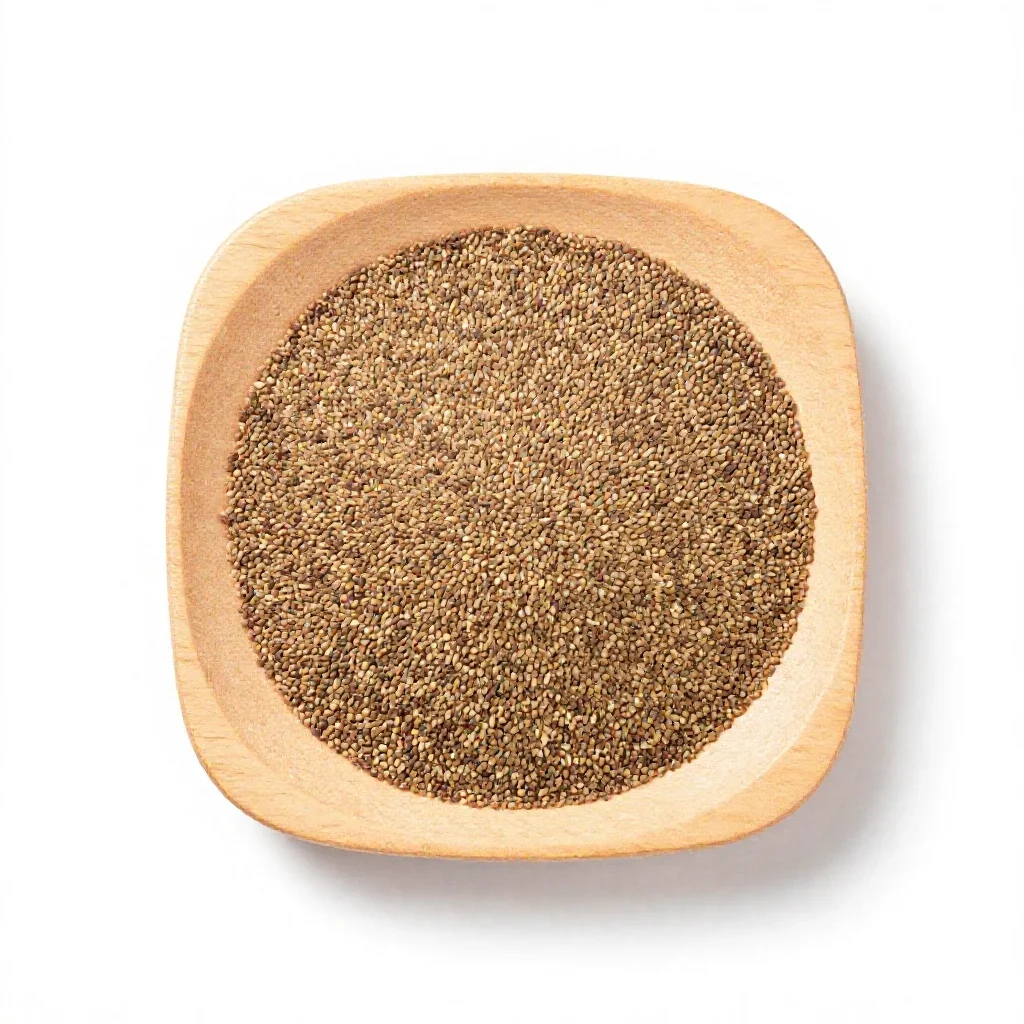 Edible seed isolated on a white background